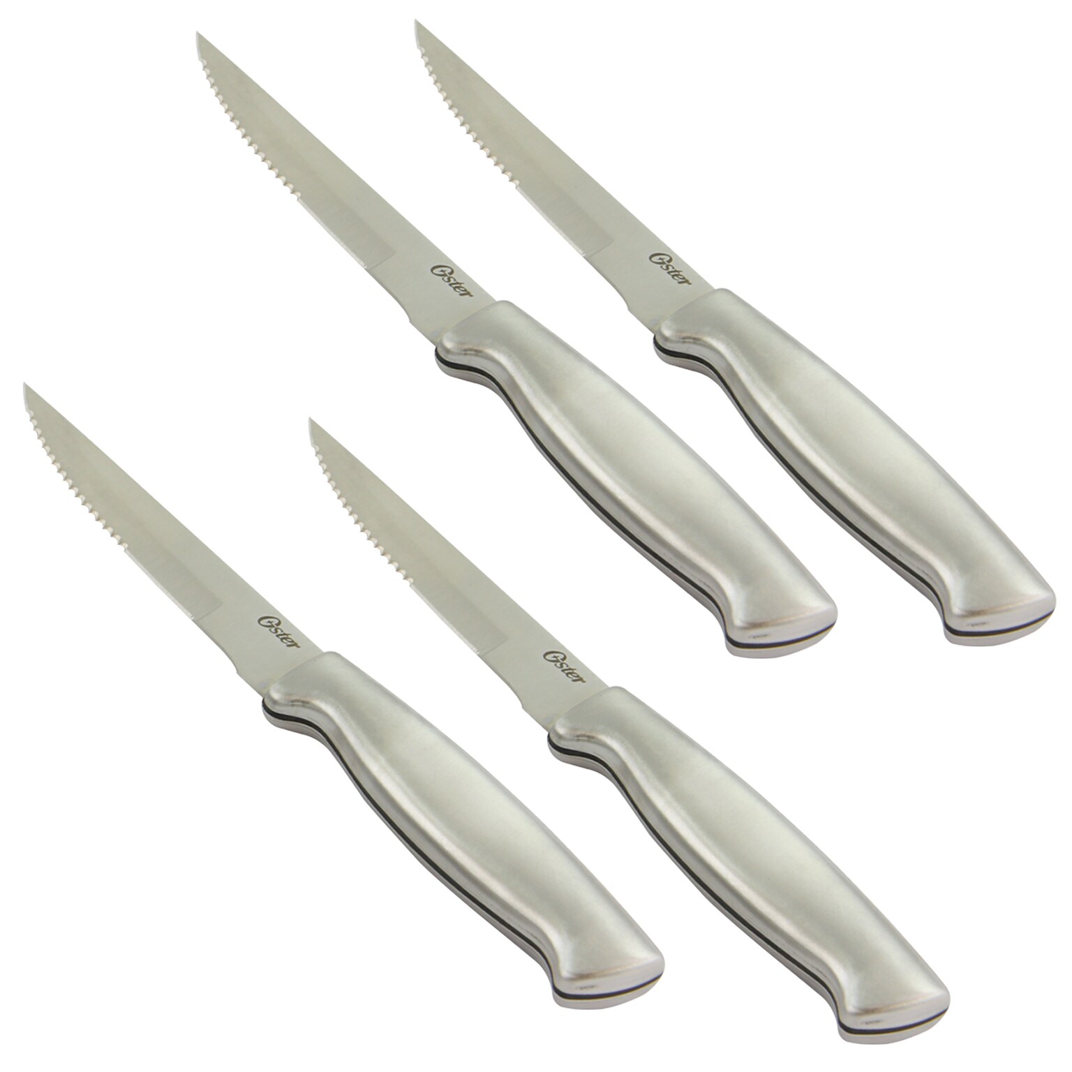Oster 91603.04 Baldwyn Stainless Steel 4-Piece Steak Knives Set