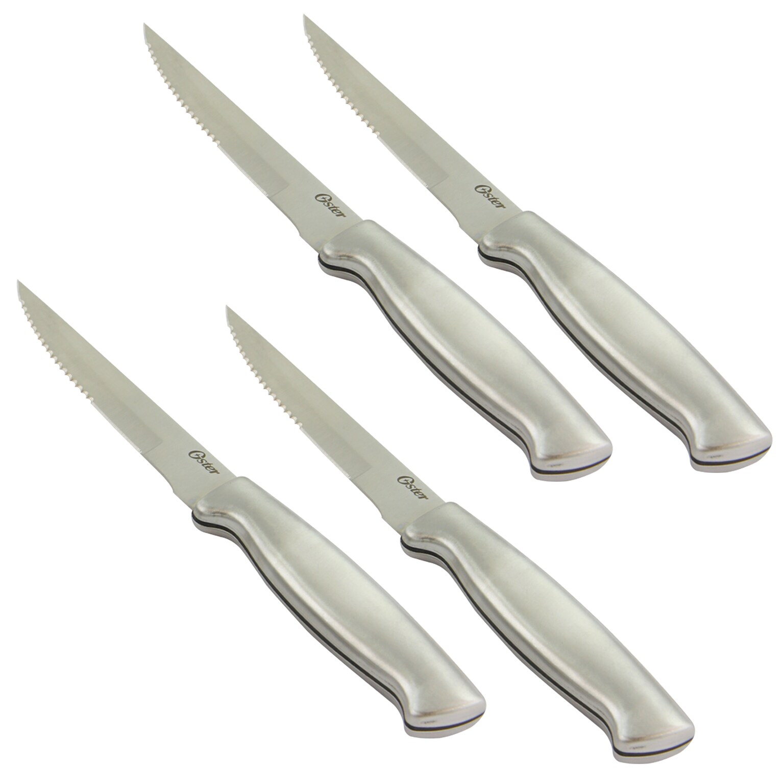 Oster 91603.04 Baldwyn Stainless Steel 4-Piece Steak Knives Set