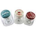 General Store Cottage Chic 3-Piece Preserving/Storage Jar Set