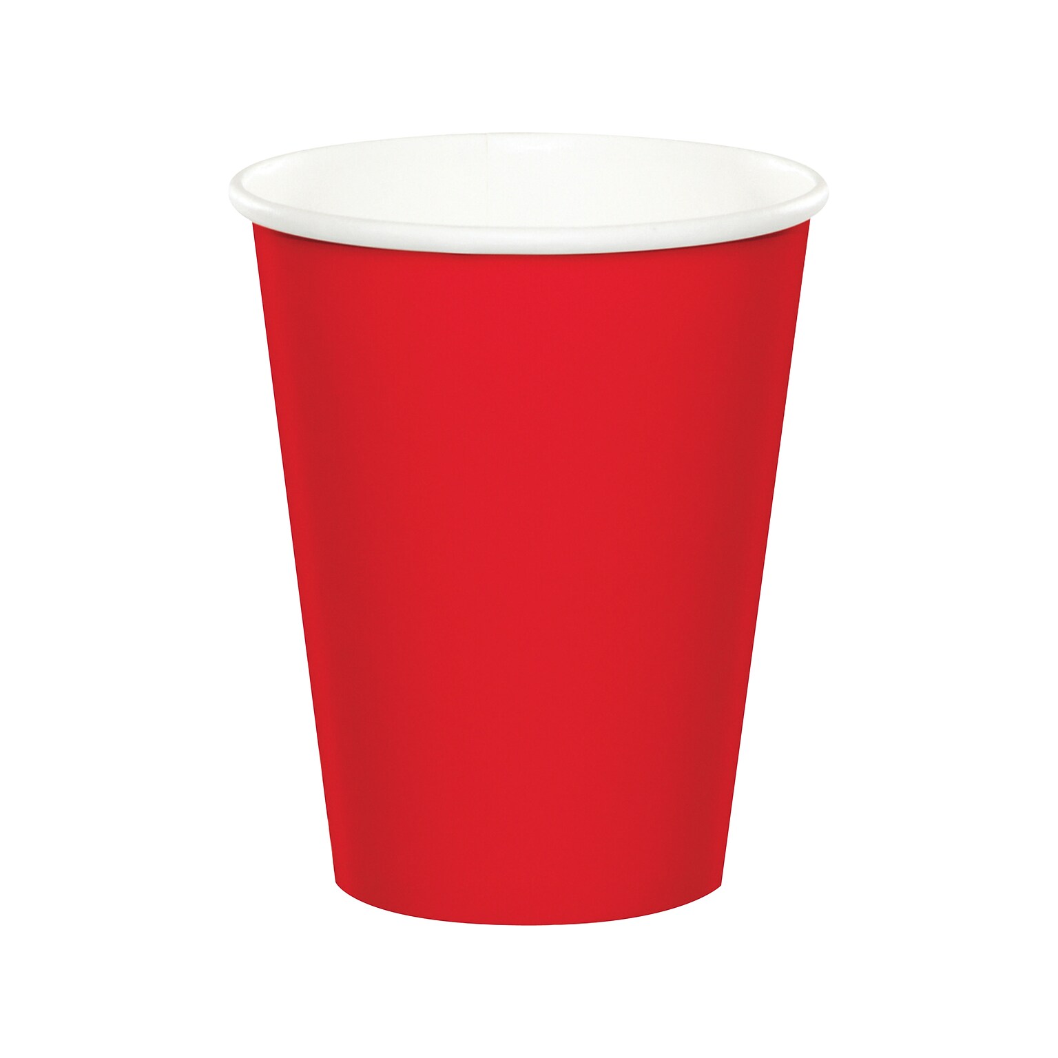 Creative Converting Touch of Color Hot/Cold Paper Cup, 9 z., Classic Red, 72 Cups/Pack (DTC561031BCUP)