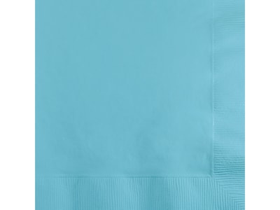 Creative Converting Touch of Color Beverage Napkin, 2-ply, Pastel Blue, 150 Napkins/Pack (DTC1391791