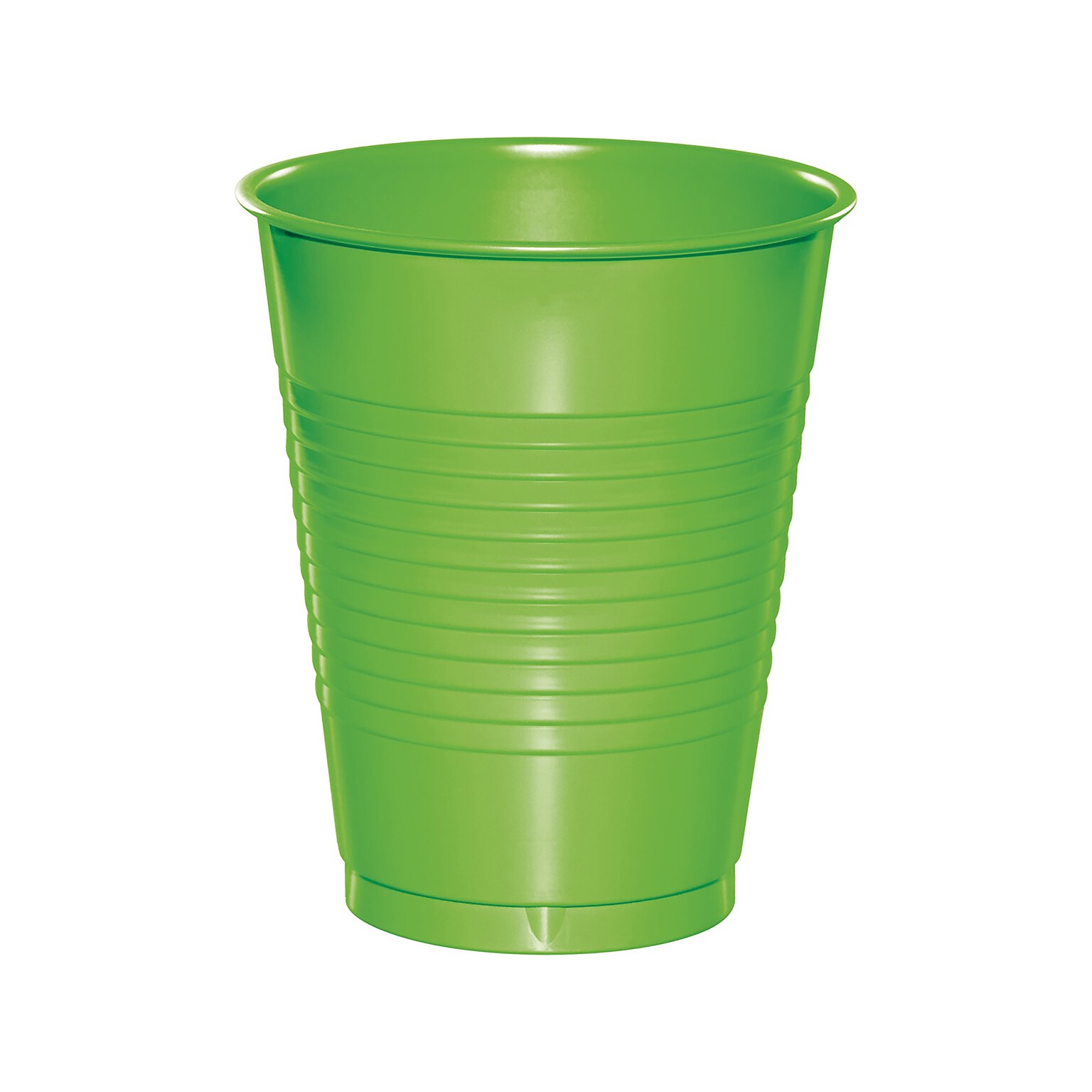 Creative Converting Touch of Color Plastic Cold Cup, 16 Oz., Fresh Lime, 60 Cups/Pack (DTC28312381TUMB)