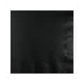 Creative Converting Touch of Color Lunch Napkin, 2-ply, Black Velvet, 150 Napkins/Pack (DTC139194135