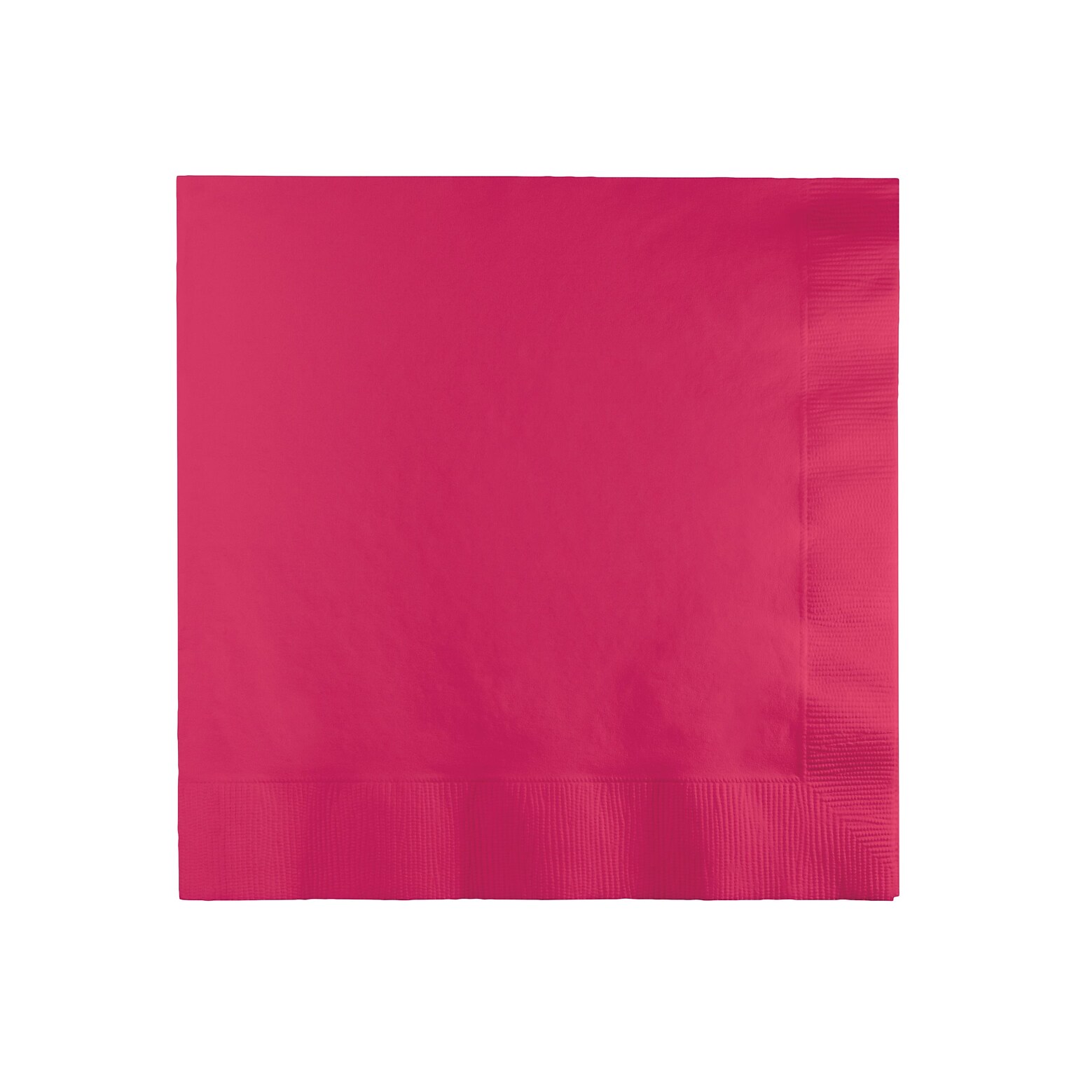 Creative Converting Touch of Color Lunch Napkin, 2-ply, Hot Magenta Pink, 150 Napkins/Pack (DTC139197135NAP)