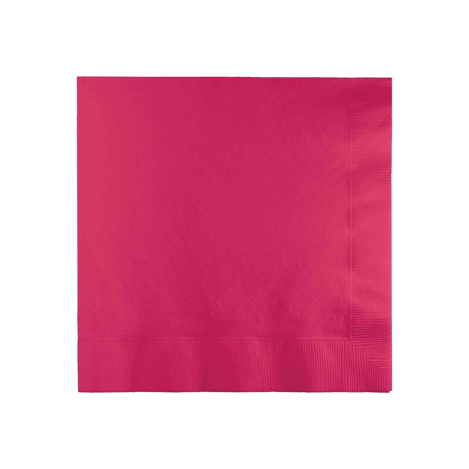 Creative Converting Touch of Color Lunch Napkin, 2-ply, Hot Magenta Pink, 150 Napkins/Pack (DTC139197135NAP)