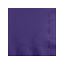 Creative Converting Touch of Color Beverage Napkin, 2-ply, Purple, 150 Napkins/Pack (DTC139371154BNP