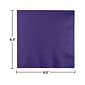 Creative Converting Touch of Color Lunch Napkin, 2-ply, Purple, 150 Napkins/Pack (DTC139371135NAP)