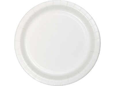 Creative Converting Touch of Color 10 Paper Banquet Plate, White, 72 Plates/Pack (DTC50000BBPLT)