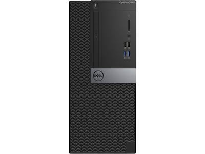 Dell OptiPlex 3040 Refurbished Desktop Computer, Intel Core i7-6700, 16GB Memory, 1TB SSD (CW1FR)