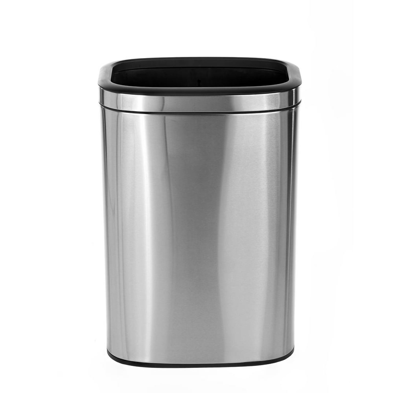 Alpine Industries Stainless Steel Trash Can with Liner, 10.5 Gallon (ALP470-40L)