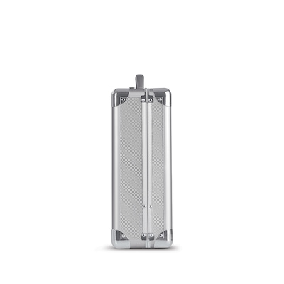 Solo New York Midtown Fifth Avenue Hard-Sided Aluminum Attache, Laptop Compatible, Titanium (AC100-10)