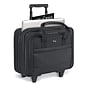 Solo New York Midtown Laptop Rolling Briefcase, Black Polyester (B100-4)