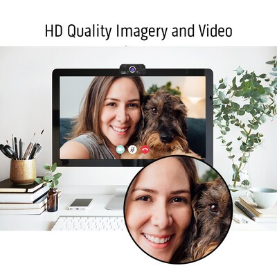 CODi Aquila HD 1080P Fixed Focus Webcam, Black  (A05024)