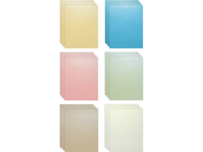 Better Office Paper, Assorted Metallic Shimmer Colors, 100/Pack (64503)