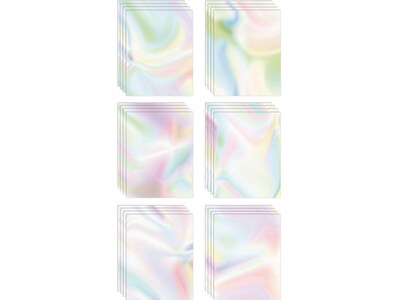 Better Office Paper, Assorted Holographic Watercolor Designs, 100/Pack (64506)