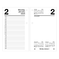 2023 AT-A-GLANCE 6" x 3.5" Daily Loose-Leaf Desk Calendar Refill, White (E717-50-23)