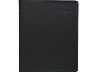 2023 AT-A-GLANCE QuickNotes 8 x 10 Weekly & Monthly Appointment Book Planner, Black (76-01-05-23)