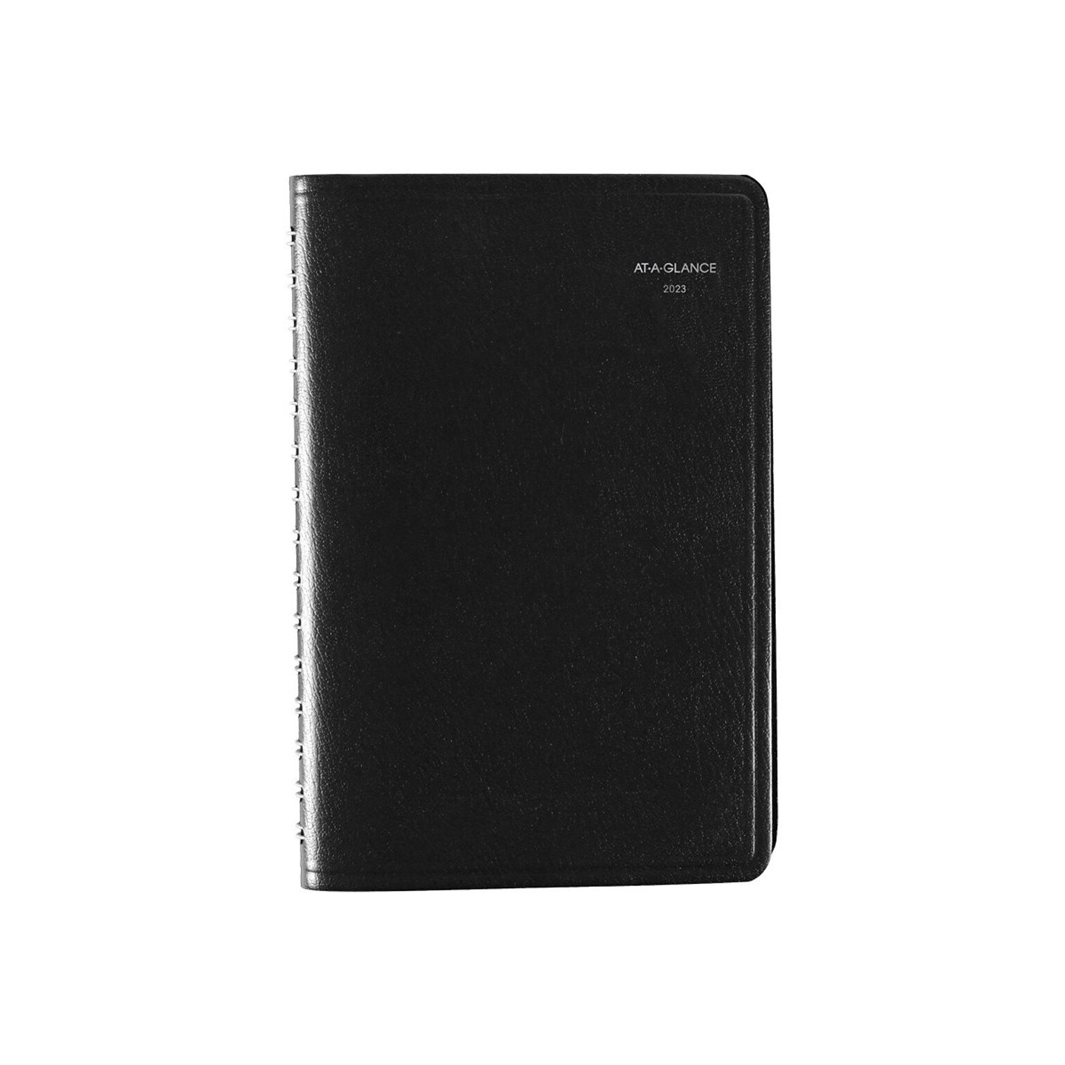 2023 AT-A-GLANCE DayMinder 5 x 8 Daily Appointment Book Planner, Black (G100-00-23)