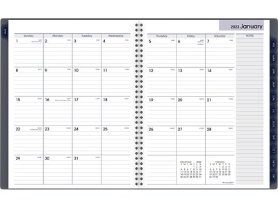 2023 AT-A-GLANCE DayMinder 8.5 x 11 Monthly Planner, Gray (GC470-07-23)