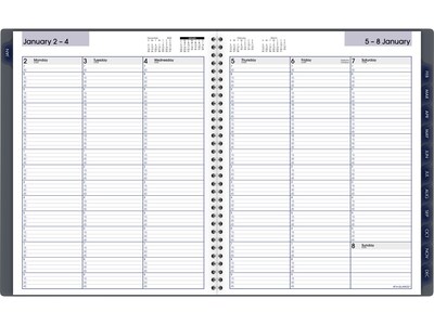 2023 AT-A-GLANCE DayMinder 8.5" x 11" Weekly & Monthly Appointment Book, Gray (GC520-07-23)