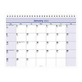 2023 AT-A-GLANCE QuickNotes 11 x 8 Monthly Desk or Wall Calendar, White/Purple/Yellow (PM50-28-23)
