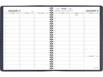 2023 AT-A-GLANCE 8.25 x 11 Weekly Appointment Book, Navy (70-950-20-23)