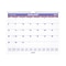 2023 AT-A-GLANCE 15 x 12 Monthly Wall Calendar, White/Purple/Red (PM8-28-23)