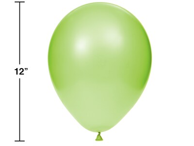 Creative Converting Party Balloon, Fresh Lime, 75/Pack (DTC041328BLN)