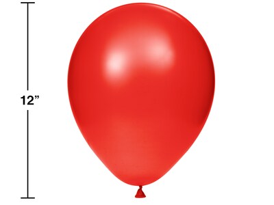 Creative Converting Party Balloon, Classic Red, 75/Pack (DTC041319BLN)