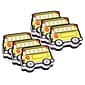 Ashley Productions® Dry Erase Magnetic Whiteboard Erasers, School Bus, Pack of 6 (ASH10018-6)