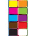 Ashley Productions® Dry Erase Non-Magnetic Mini Whiteboard Erasers, Assorted Colors, 10 Per Pack, 3