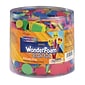 Creativity Street WonderFoam Craft Tub, Foam Shapes, Assorted Sizes, 1/2 lb./Pack, 2 Packs (CK-4311-