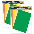Creativity Street WonderFoam Sheets, 12 x 18, Assorted Colors, 10 Sheets/Pack, 2 Packs (CK-4313-2)