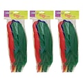 Creativity Street Quill Feathers, Assorted Colors, 12, 24/Pack, 3 Packs (CK-4503-3)