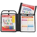 C-Line Homework Connector Folder, Black, Pack of 3 (CLI33001-3)