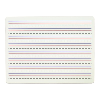 C-Line Two-Sided Dry Erase Lapboard, Lined on One Side, 12" x 8-7/8", Pack of 6 (CLI40660-6)