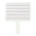 C-Line Two-Sided Dry Erase Answer Paddle, Lined/Plain, 10 x 8, Pack of 6 (CLI40670-6)