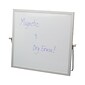 Flipside Double Sided Magnetic Dry-Erase Mobile Whiteboard Flip Easel, 12 x 12 (FLP50005)