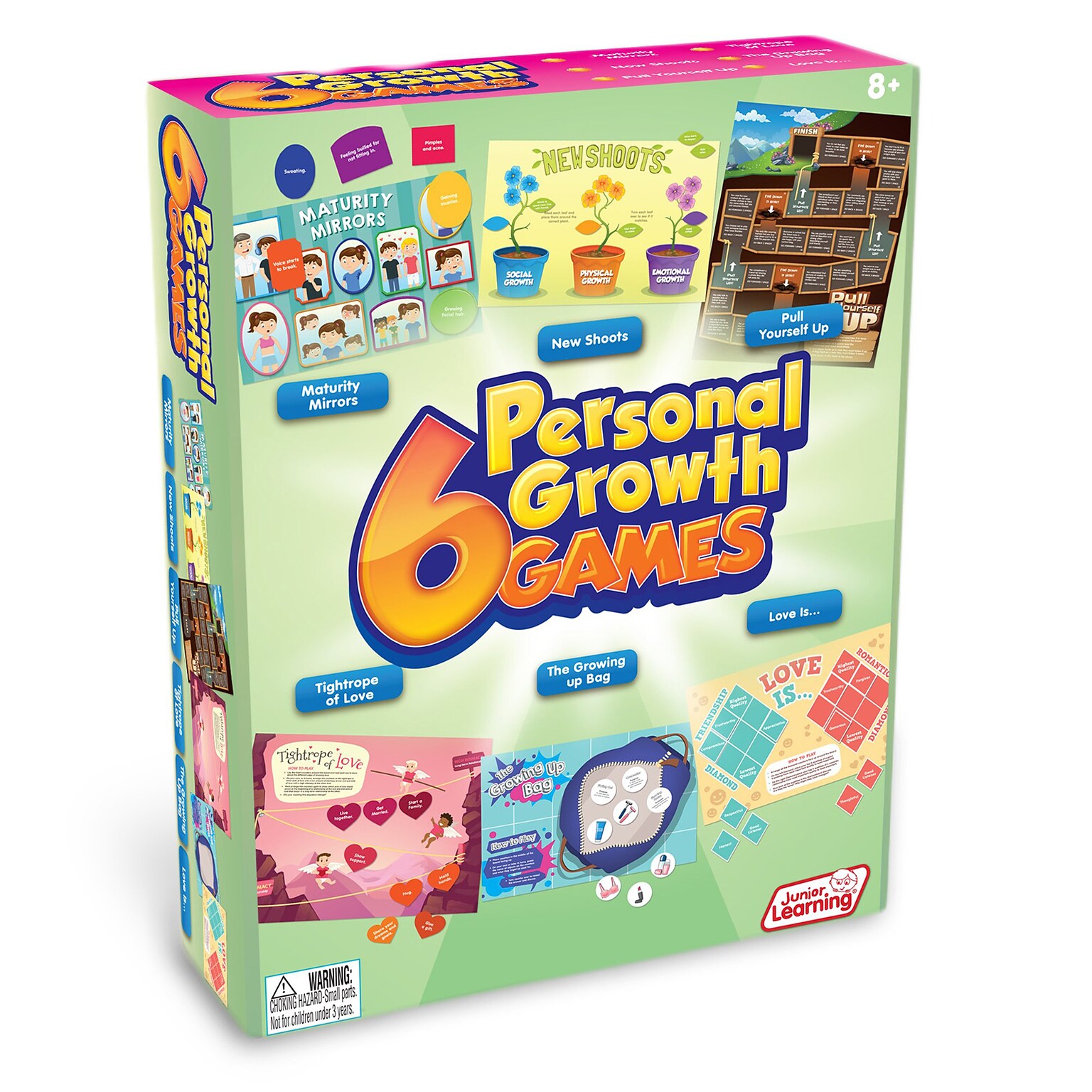 Junior Learning 6 Personal Growth Games (JRL416)