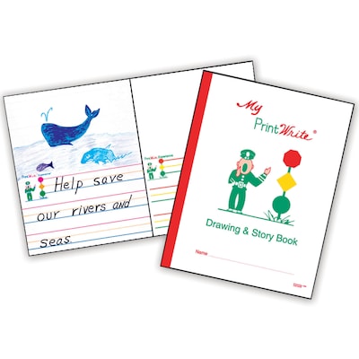PrintWrite® Story Book, 8.5" x 11", 32 Pages, Pack of 12 (KB-02155-12)