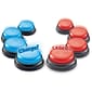 Learning Resources Team Answer Buzzers, Red/Blue, 8/Pack (LER3780)