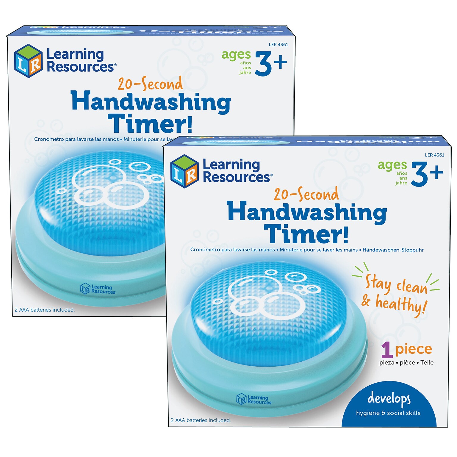 Learning Resources 20-Second Handwashing Timer (LER4361)