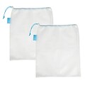 Learning Resources Mesh Washing Bags, White, 5 Per Set, 2 Sets (LER4365-2)