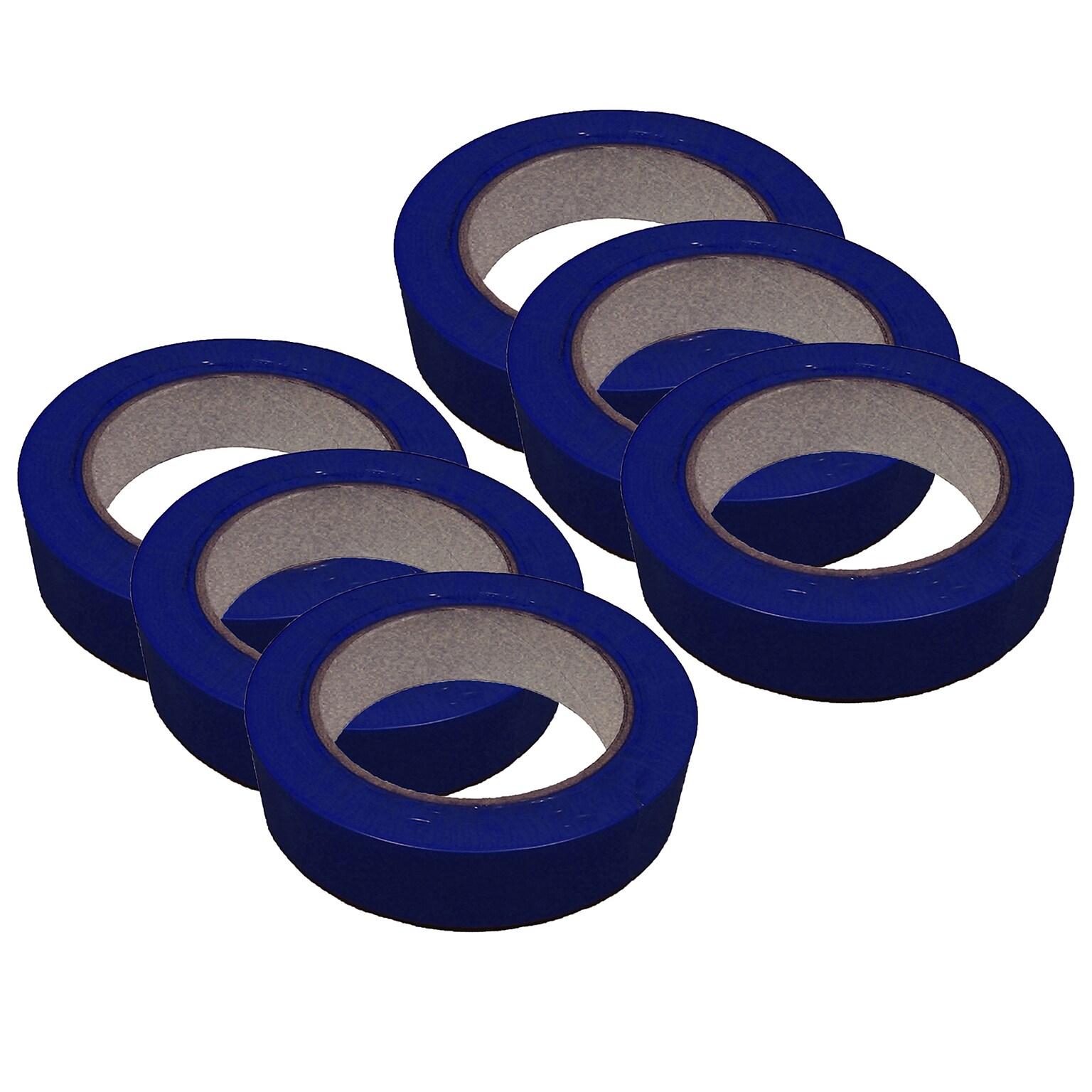 Martin Sports Floor Marking Tape, Navy, 6 Rolls (MASFT136NAVY-6)