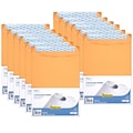 Mead Press-It Seal-It Envelopes, 10 x 13, Brown, 4/Box, 12 Boxes (MEA76082-12)