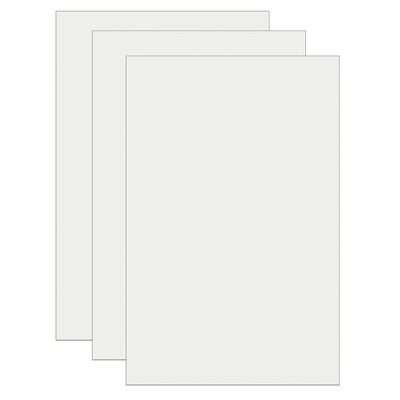 Creativity Street® Plastic Art Sheets, 11 x 17, Clear, 8 Sheets Per Pack, 3 Packs (PAC72710-3)