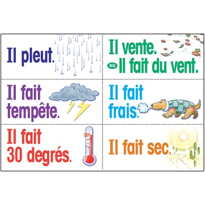 Poster Pals® French Multi-Purpose Card Set, 36 Poster Cards (PSZP135)