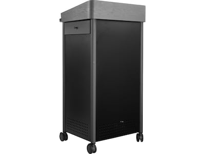 Oklahoma Sound GSL 45.5 Portable Lectern, Charcoal (GSL)