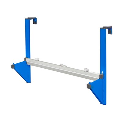 AdirOffice 18.25'' Steel Blueprint Storage Large File Cubicle Wall Rack, Blue (618-BLU)