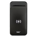 ITEK Power Bank with Wireless Charger for Android and Apple, 10,000 mAH, Black (10WCQ-6/1757)